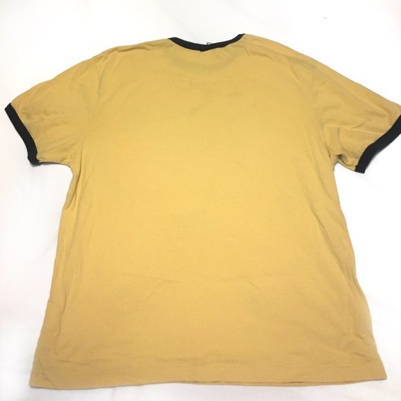 Vintage Yellow Ringer Tee Shirt - Picture 2 of 2